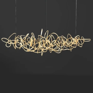 Изображение Подвесной Светильник Countess L95 Gold By Imperiumloft