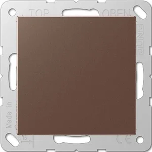 Изображение Заглушка с опорной пластиной A Flow мокко A594-0MO Jung