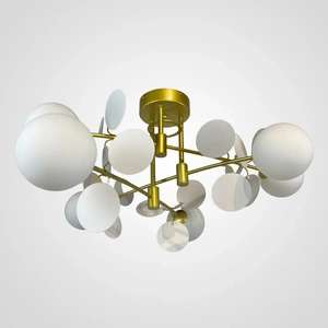 Изображение Потолочная Люстра Matisse B D80 Gold White By Imperiumloft