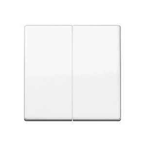 Изображение Клавиша двойная для выключателя EcoProfi Deco белый EP495WW Jung