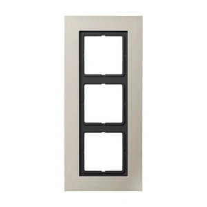 Изображение Рамка на 3 поста LS plus алюминий LSP983ES  Jung