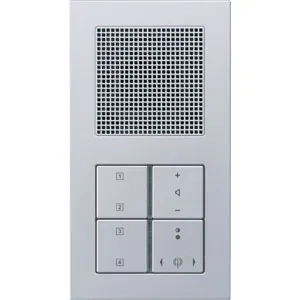 Изображение Радиоприемник A Creation c рамкой А500 алюминий RANACM514AL Jung