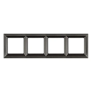 Изображение Рамка на 4 поста EcoProfi Deco антрацит EPD484AN Jung