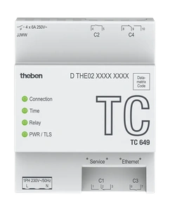 Изображение Цифровой астрономический таймер Theben TC 649 (6490330)