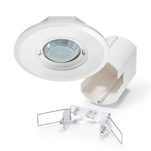 Изображение Датчик присутствия ESYLUX PD-FLAT-E 360i/8 ROUND WHITE (EP10428555)