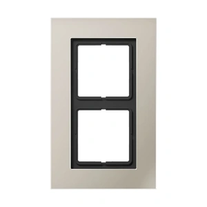 Изображение Рамка на 2 поста LS plus сталь LSP982ES Jung