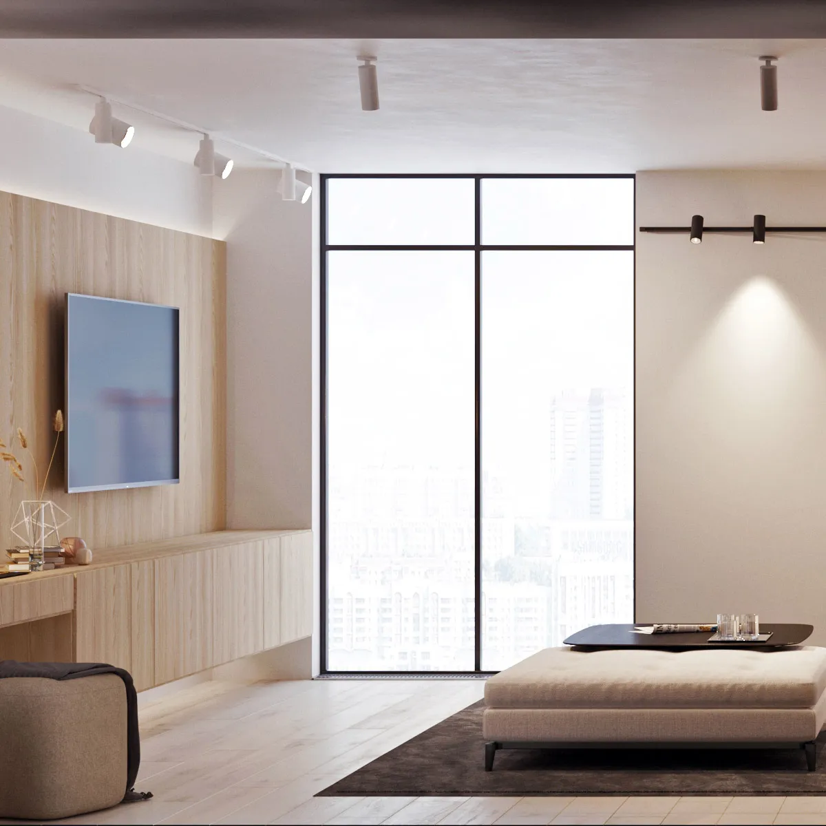 Светильник SP-POLO-TRACK-LEG-R65-8W Warm3000 (BK-WH, 40 deg) (Arlight, IP20 Металл, 3 года)